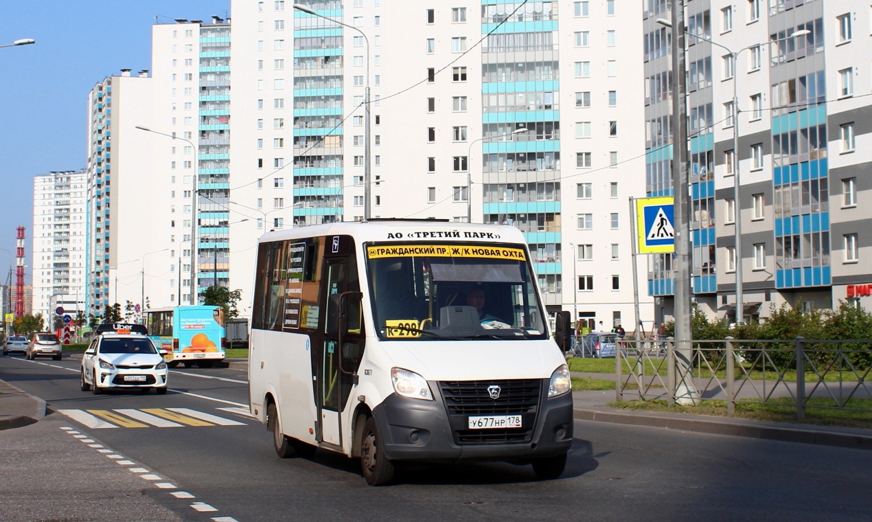 Санкт-Петербург, ГАЗ-A64R42 Next № У 677 НР 178