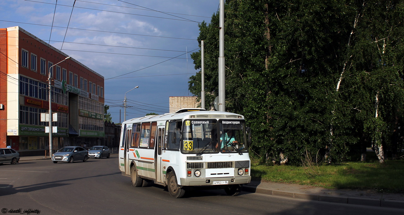 Томская область, ПАЗ-423403 № А 992 СТ 86