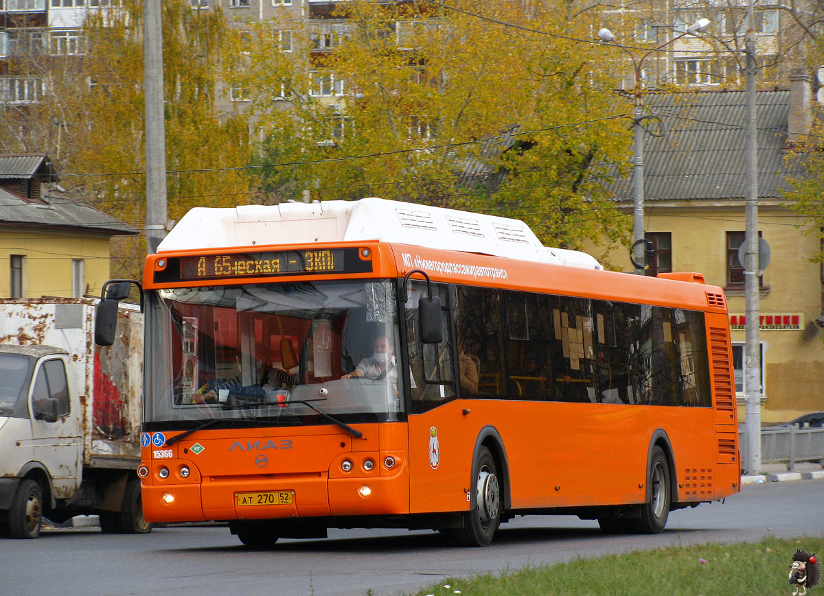 Нижегородская область, ЛиАЗ-5292.67 (CNG) № 15366