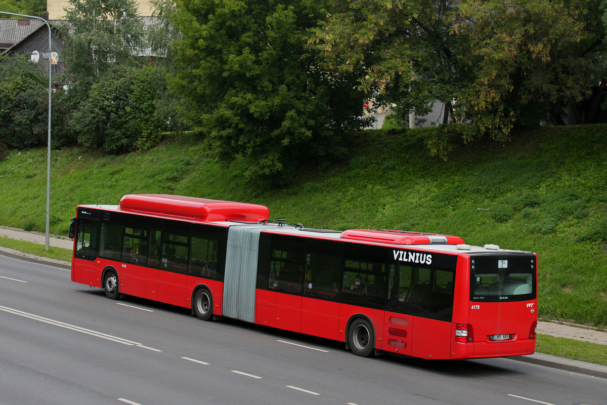 Литва, MAN A23 Lion's City G NG313 CNG № 4178