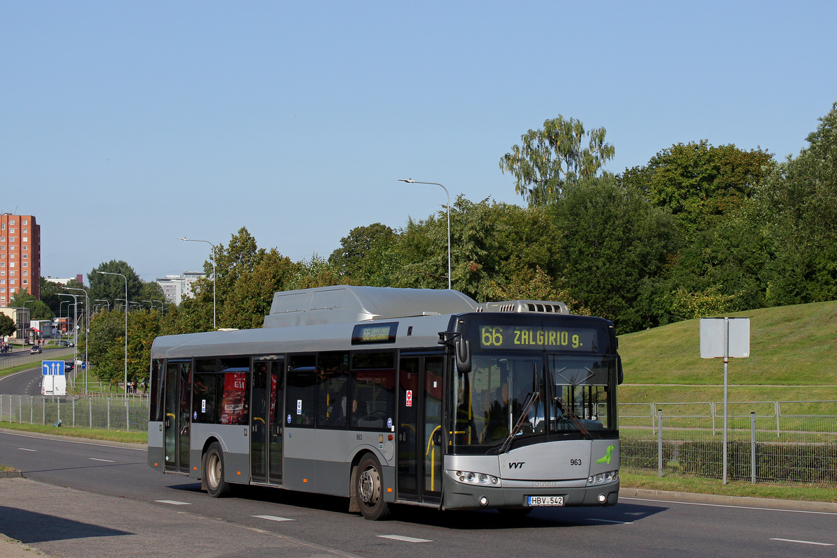 Литва, Solaris Urbino III 12 CNG № 963