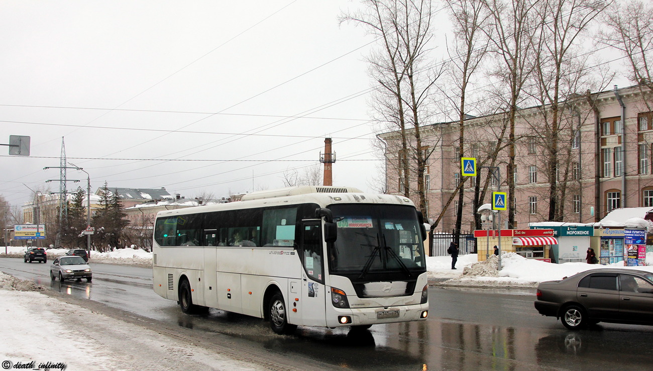 Новосибирская область, Hyundai Universe Space Luxury № М 340 НВ 29