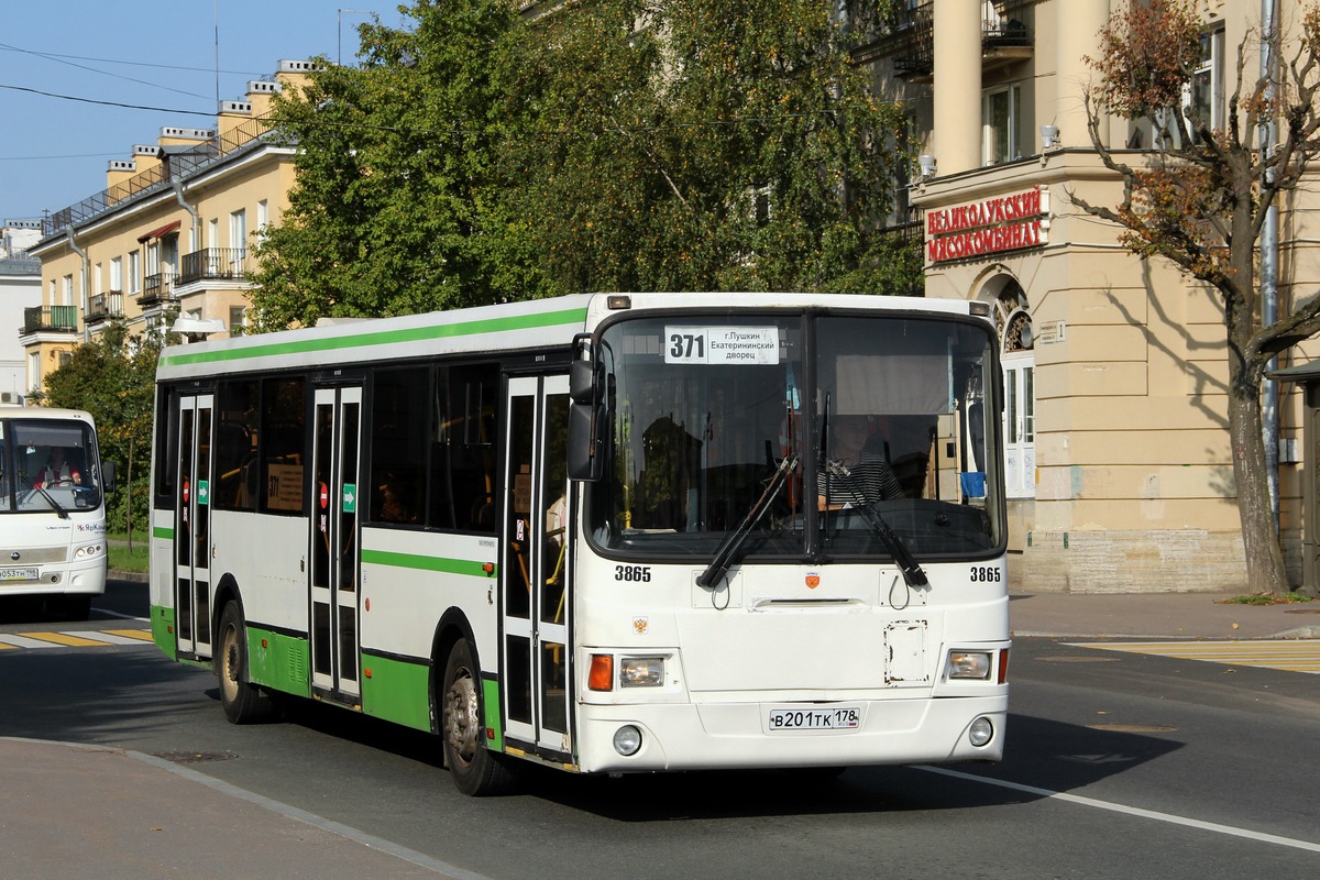 Санкт-Петербург, ЛиАЗ-5293.60 № 3865