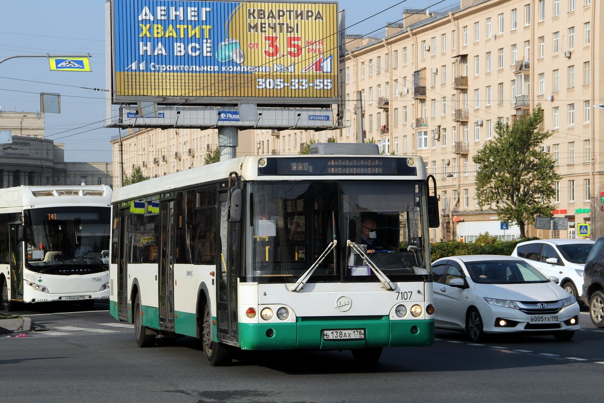 Санкт-Петербург, ЛиАЗ-5292.20 № 7107