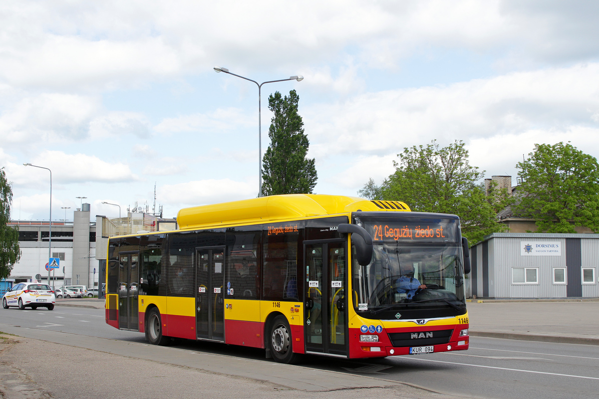 Литва, MAN A21 Lion's City NL273 CNG № 1146