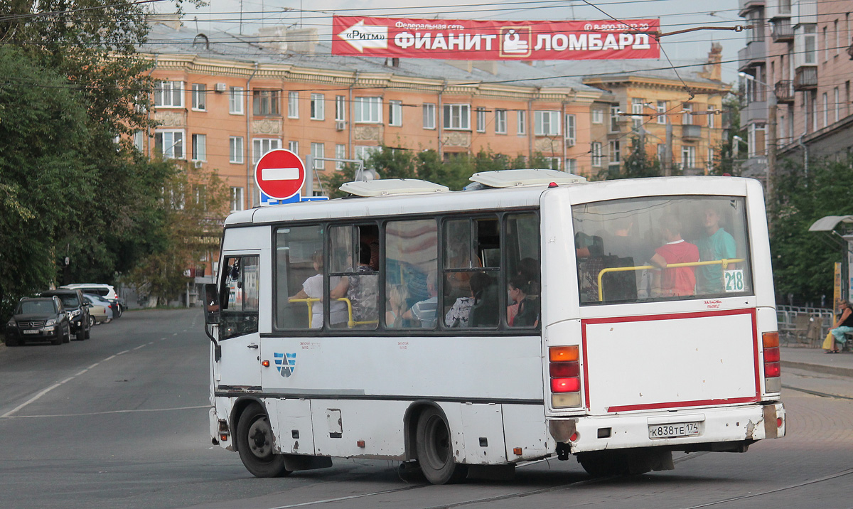 Челябинская область, ПАЗ-320402-03 № К 838 ТЕ 174