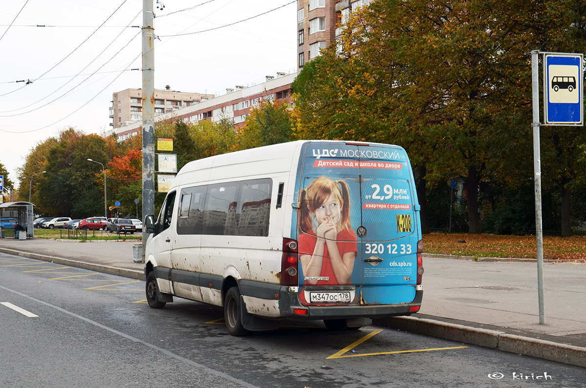 Saint Petersburg, BTD-2219 (Volkswagen Crafter) № М 347 ОС 178