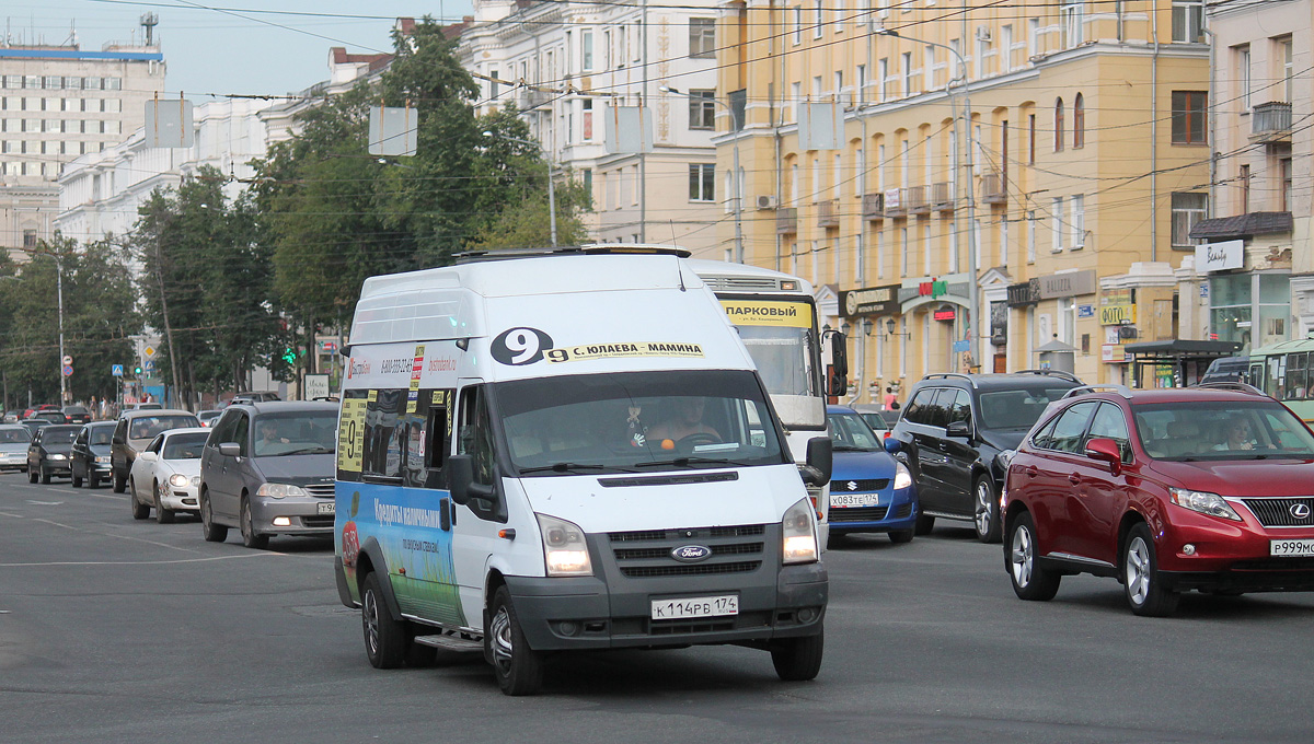 Челябинская область, Нижегородец-222709  (Ford Transit) № К 114 РВ 174