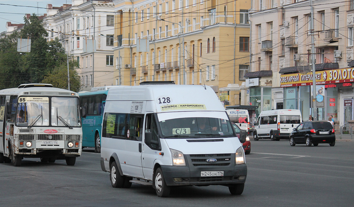 Челябинская область, Нижегородец-222702 (Ford Transit) № Н 245 ОН 174