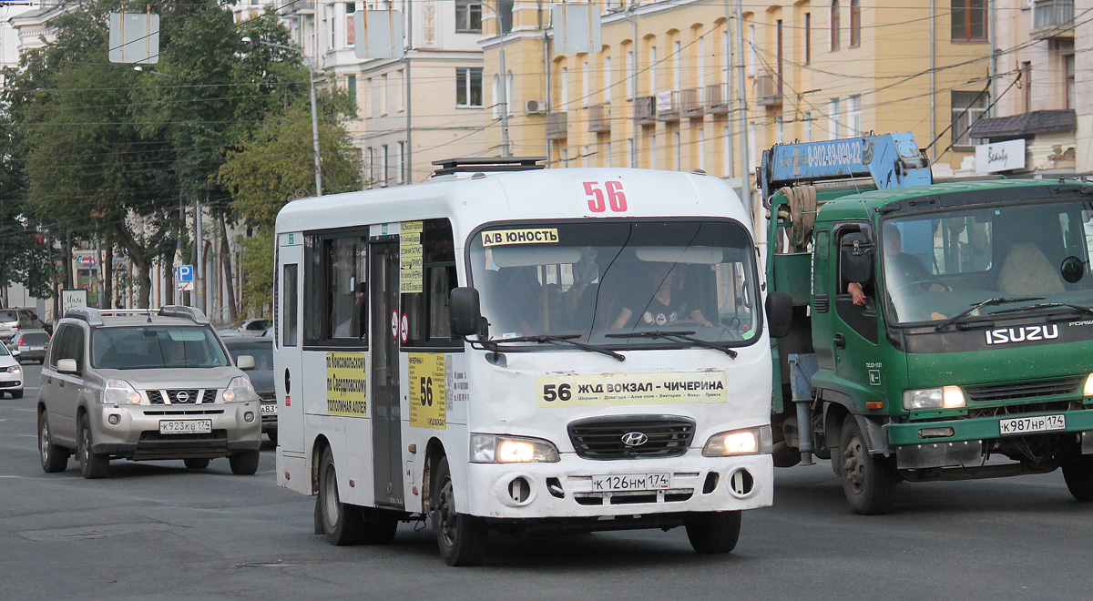 Челябинская область, Hyundai County SWB (ТагАЗ) № К 126 НМ 174