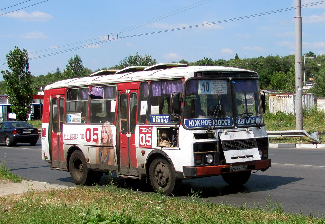 Нижегородская область, ПАЗ-32054 № А 437 НС 152