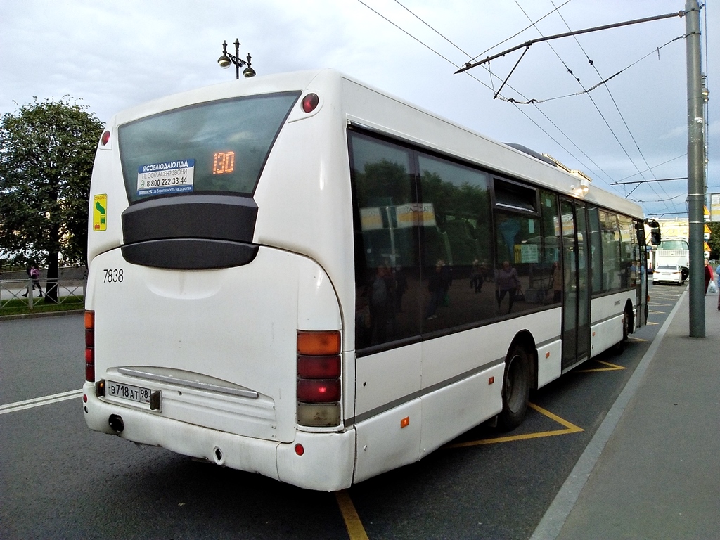 Санкт-Петербург, Scania OmniLink I (Скания-Питер) № 7838