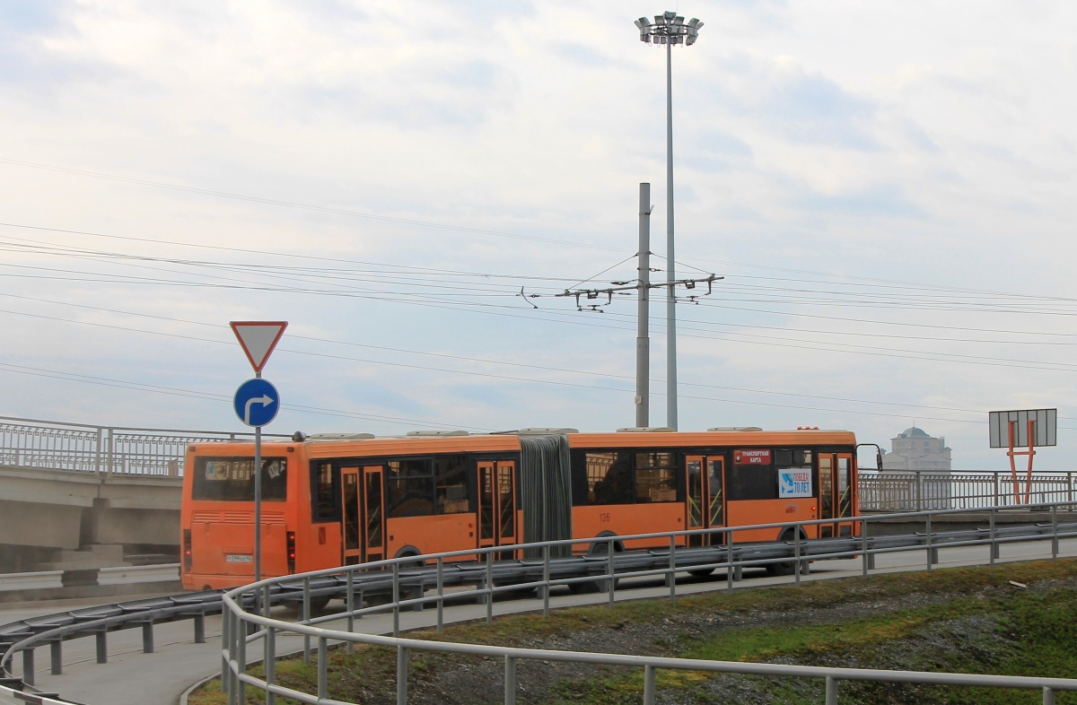 Kemerovo region - Kuzbass, LiAZ-6212.00 № 136