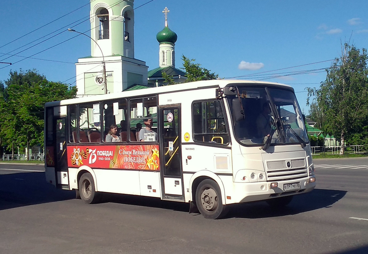 Вологодская область, ПАЗ-320412-05 № Е 397 МО 35