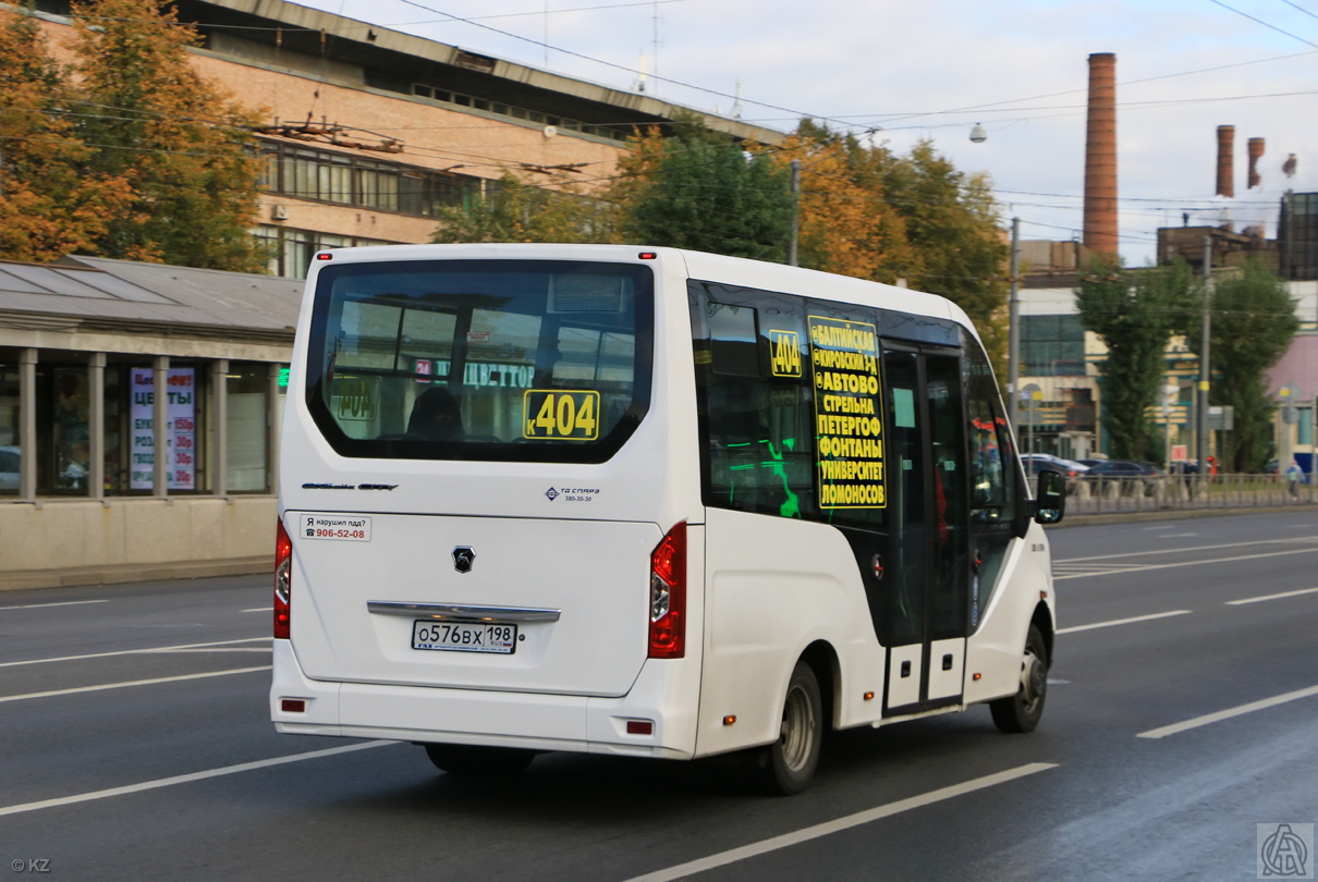 Санкт-Петербург, ГАЗ-A68R52 City № О 576 ВХ 198