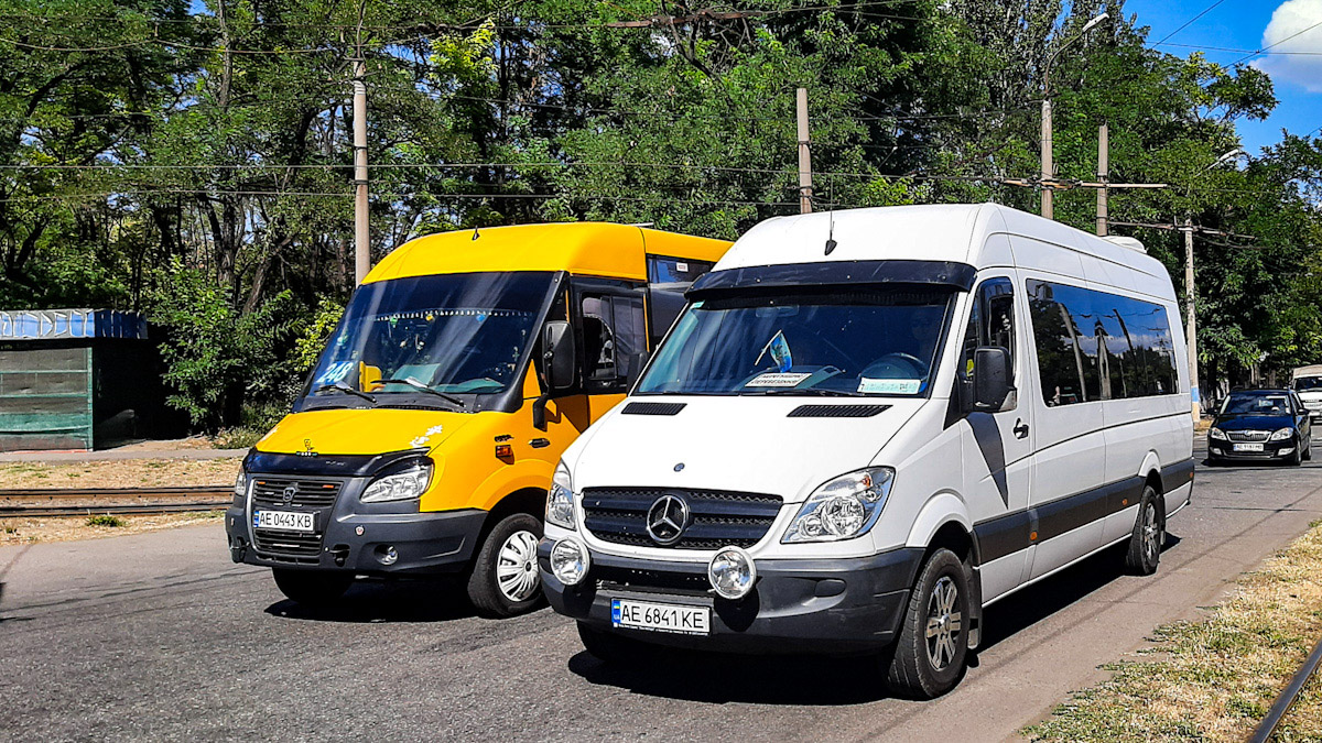 Днепропетровская область, Mercedes-Benz Sprinter W906 313CDI № AE 6841 KE