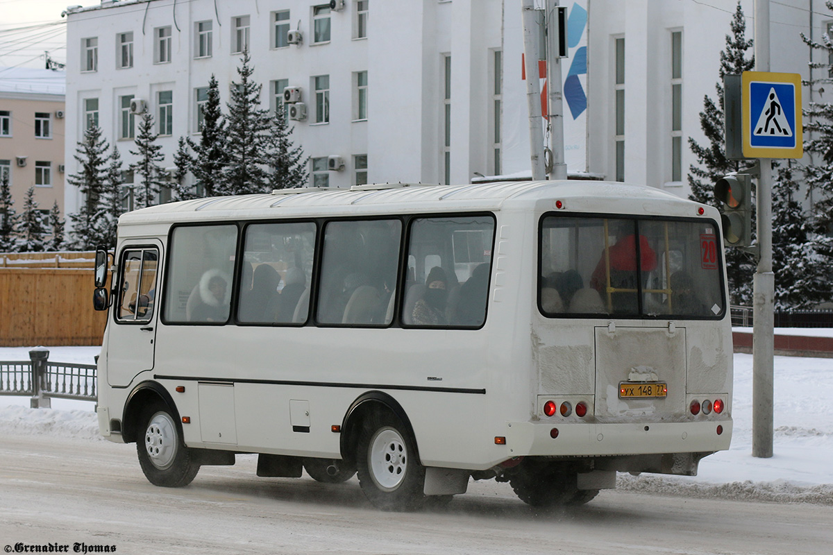 Саха (Якутия), ПАЗ-32054-60 № УХ 148 77