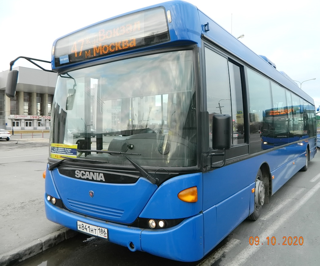 Khanty-Mansi AO, Scania OmniLink II (Scania-St.Petersburg) # А 841 НТ 186