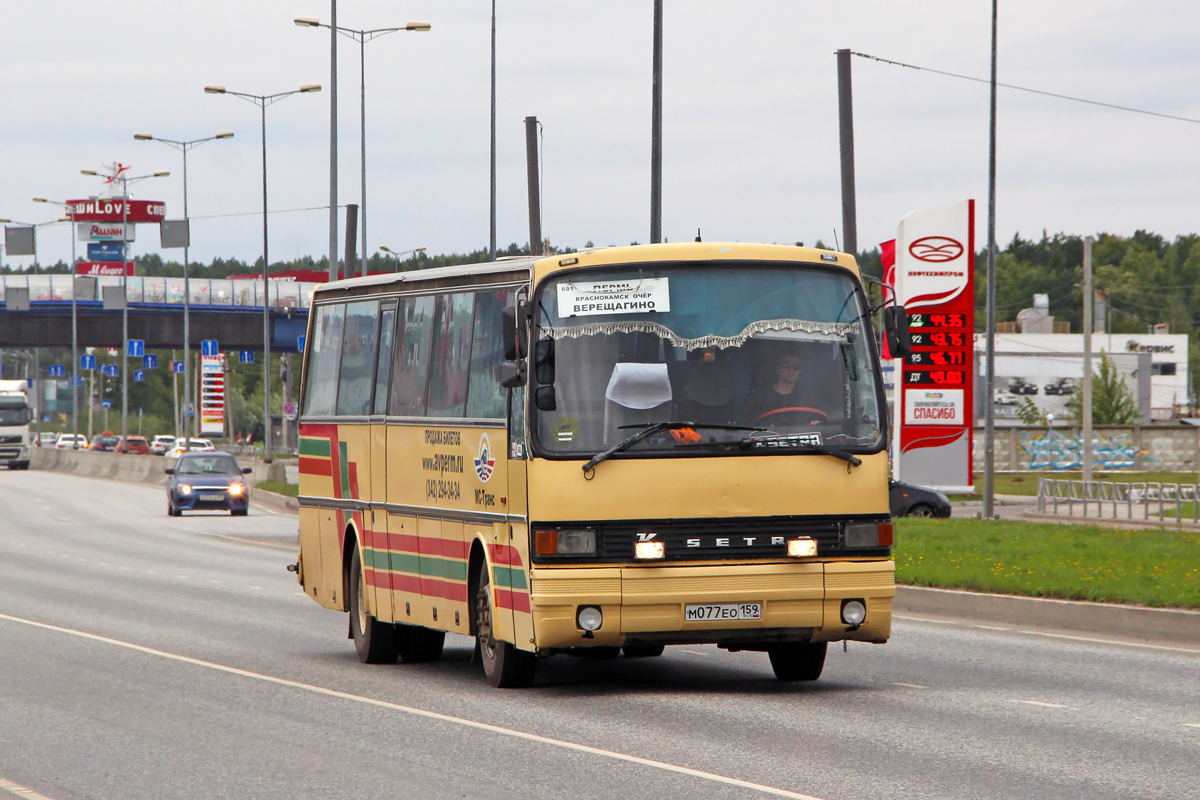 Пермский край, Setra S215HM № М 077 ЕО 159