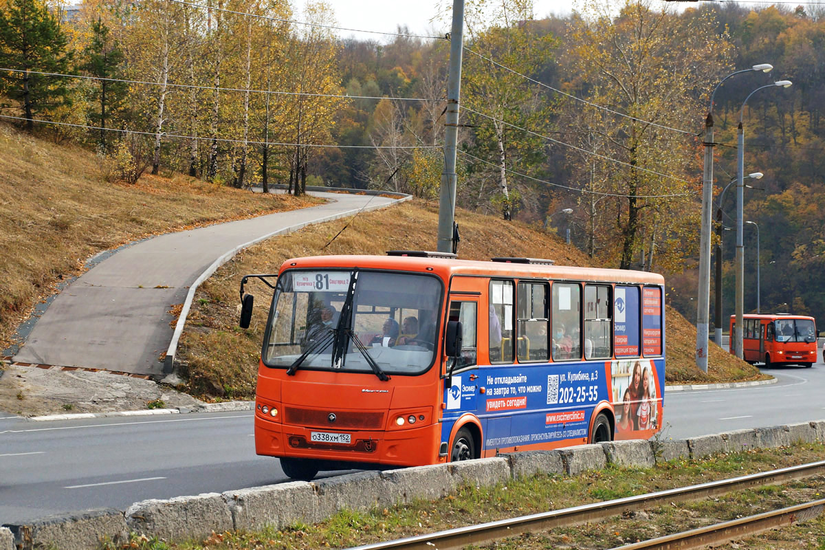 Nizhegorodskaya region, PAZ-320414-05 "Vektor" # О 338 ХМ 152