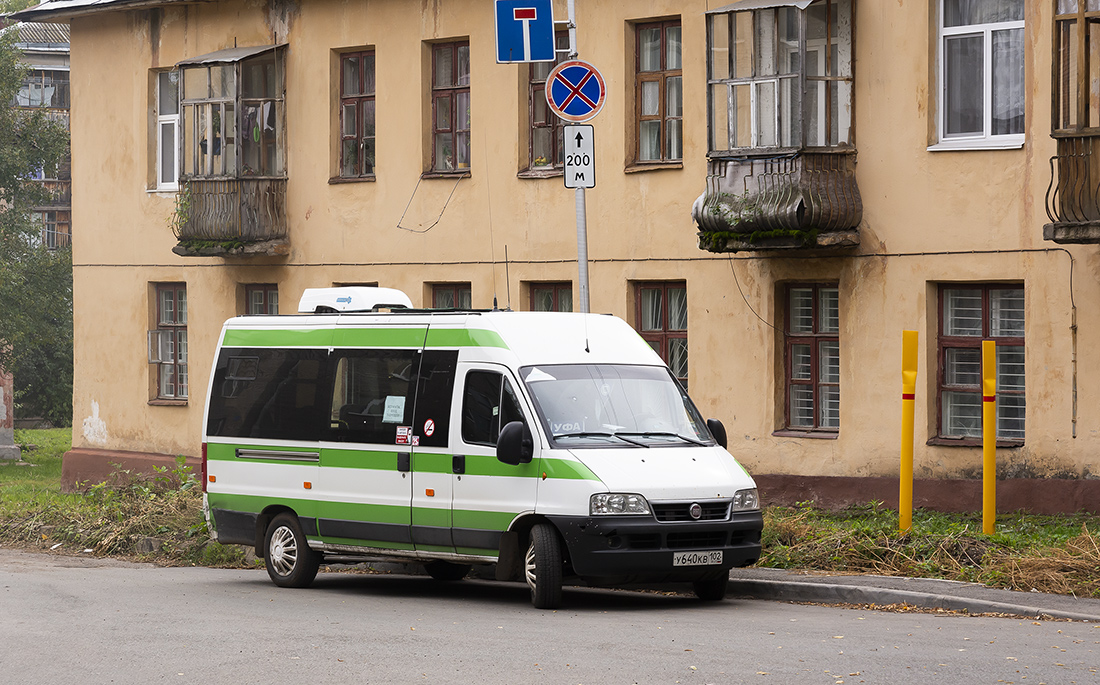 Башкортостан, FIAT Ducato 244 CSMMC-RLL, -RTL № У 640 КВ 102