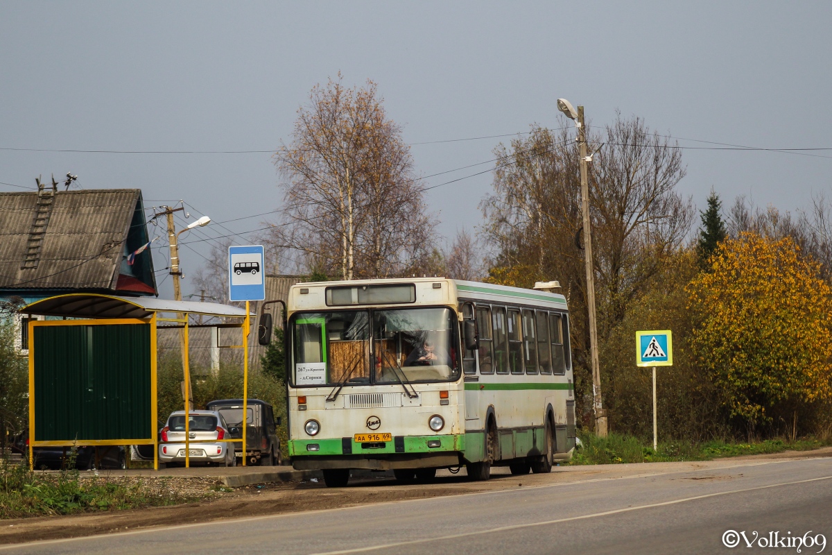 Тверская область, ЛиАЗ-5256.35 № АА 916 69