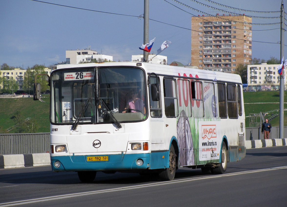 Nizhegorodskaya region, LiAZ-5256.26 № 33187