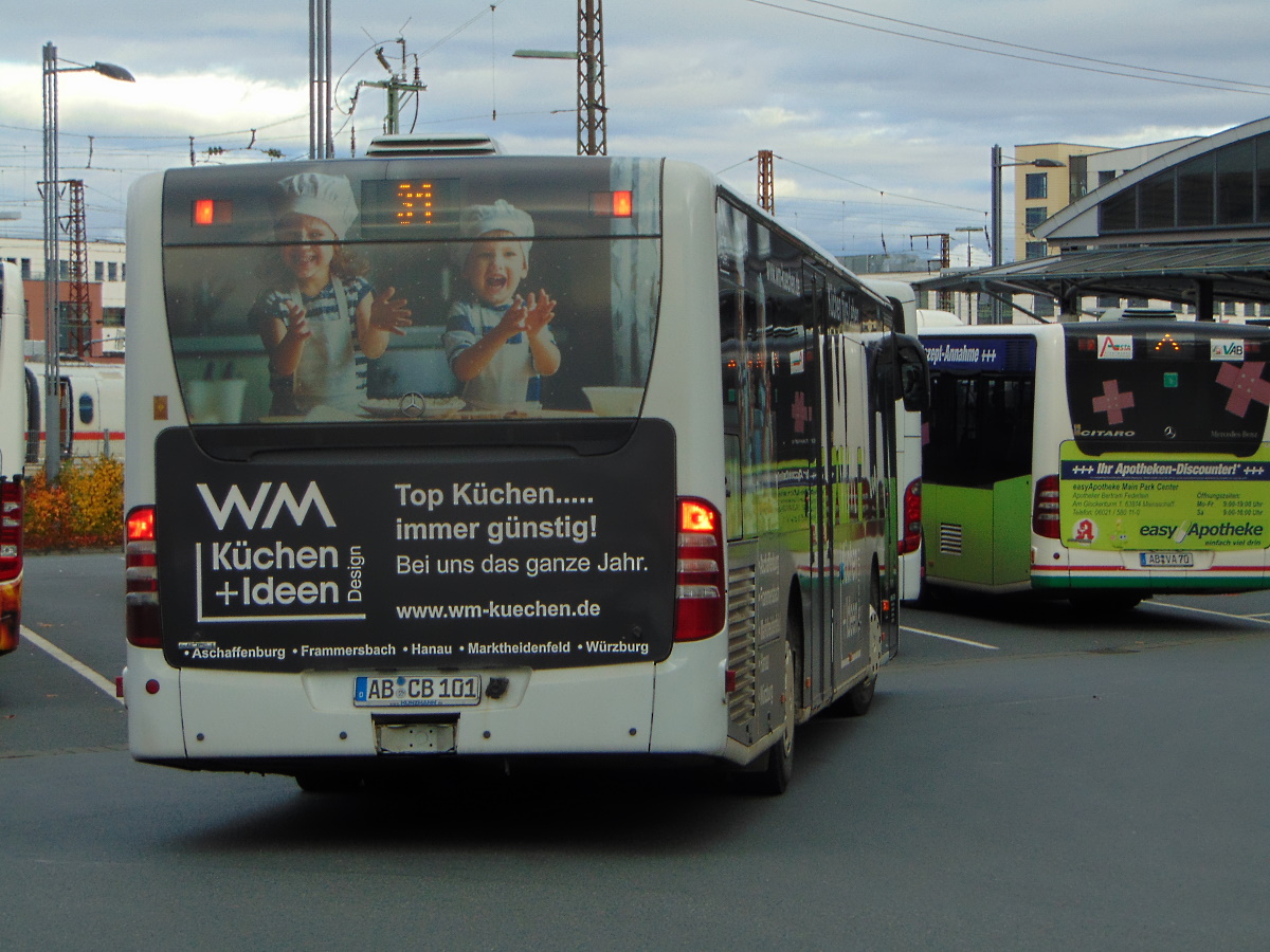 Бавария, Mercedes-Benz O530Ü Citaro facelift Ü № AB-CB 101