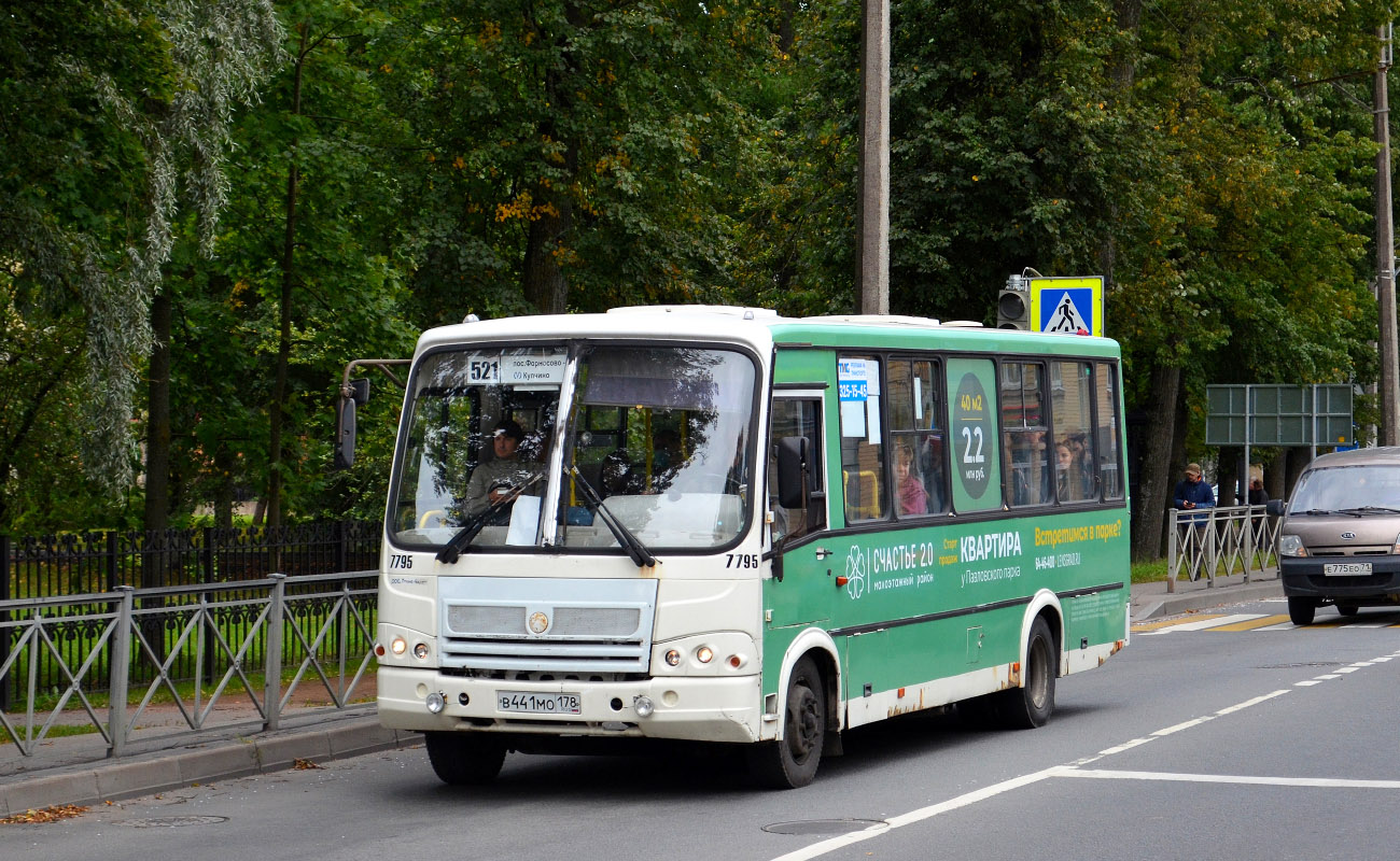 Санкт-Петербург, ПАЗ-320412-05 № 7795