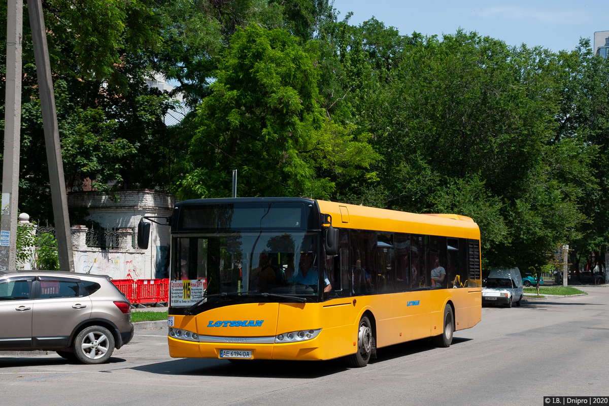 Днепропетровская область, Solaris Urbino III 12 № 178