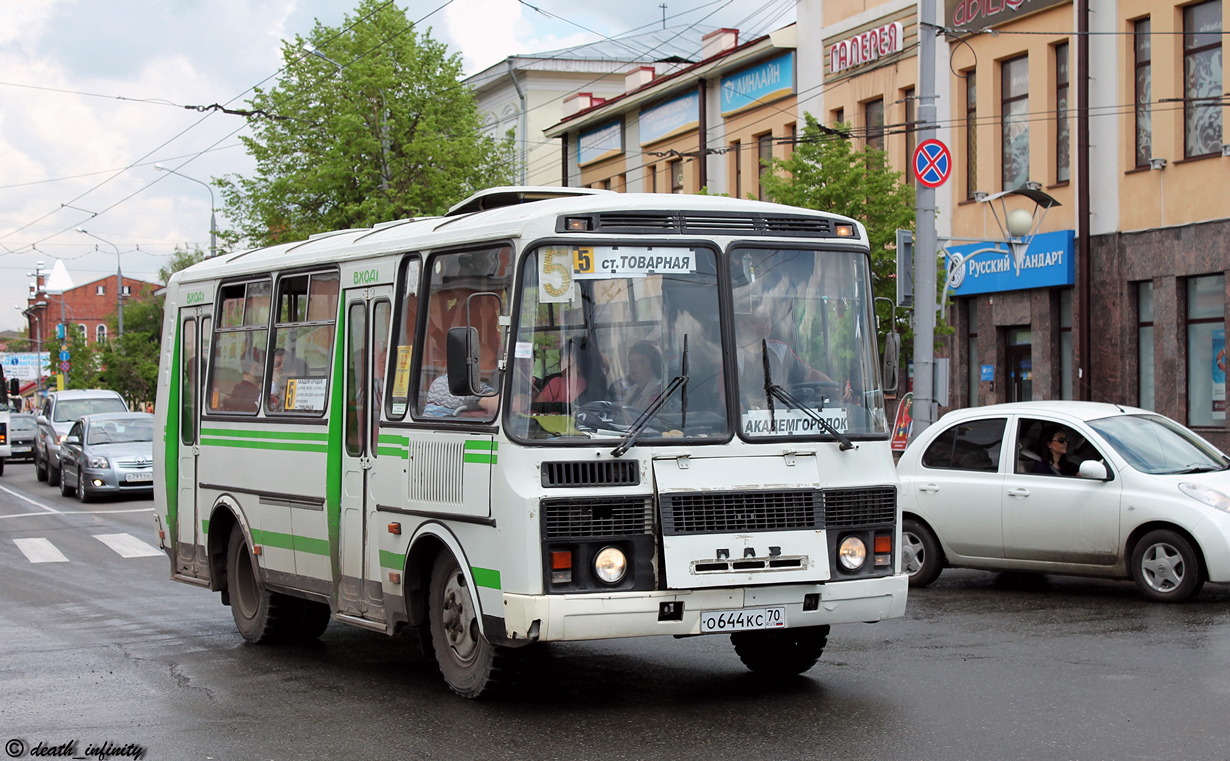 Томская область, ПАЗ-32051-110 № О 644 КС 70