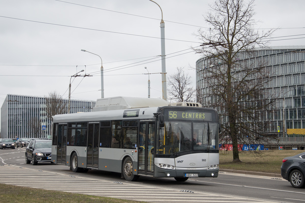 Литва, Solaris Urbino III 12 CNG № 960