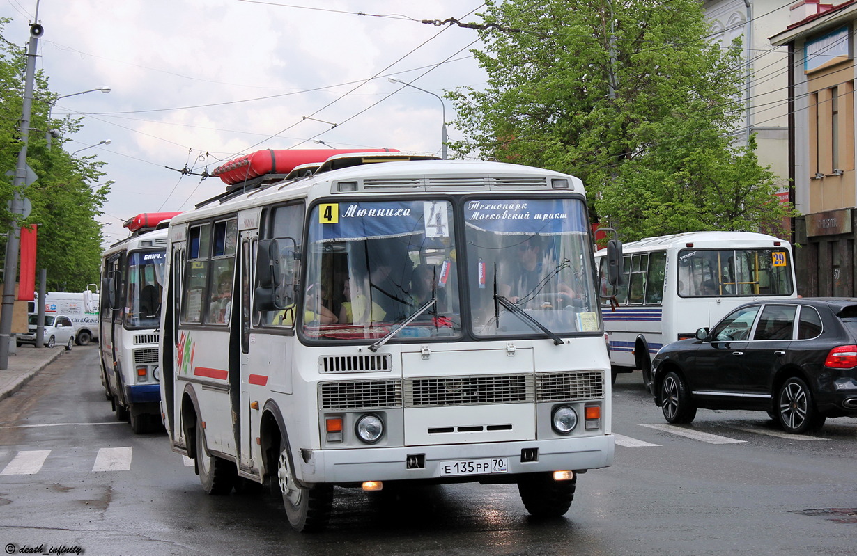 Томская область, ПАЗ-32054 № Е 135 РР 70