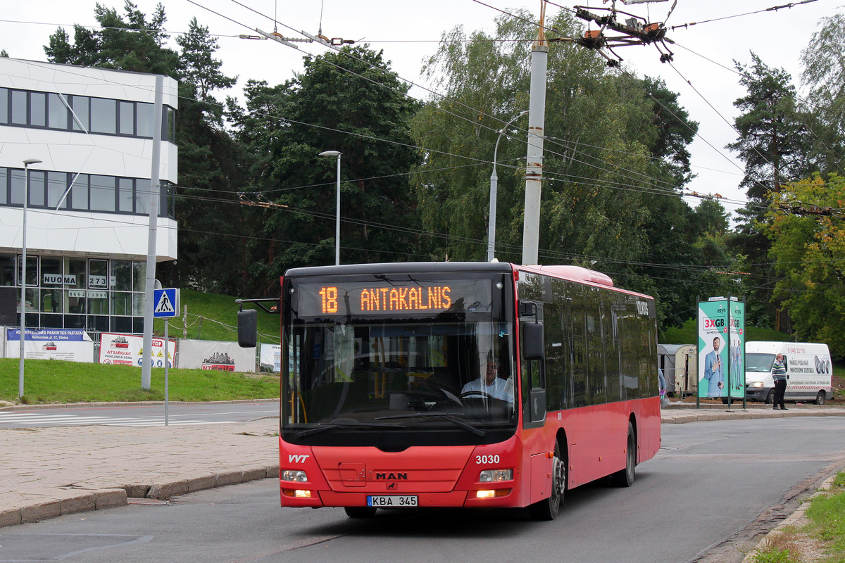 Литва, MAN A21 Lion's City NL273 № 3030