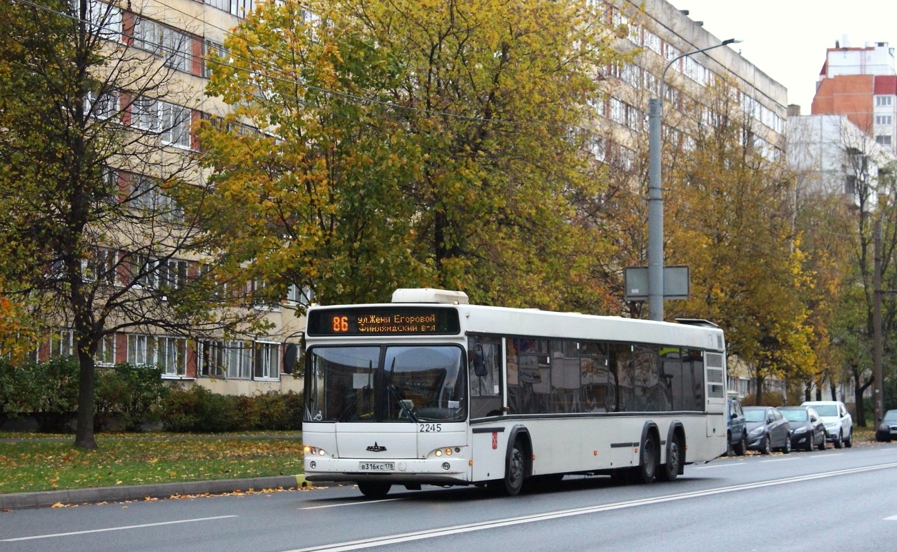 Санкт-Петербург, МАЗ-107.466 № 2245