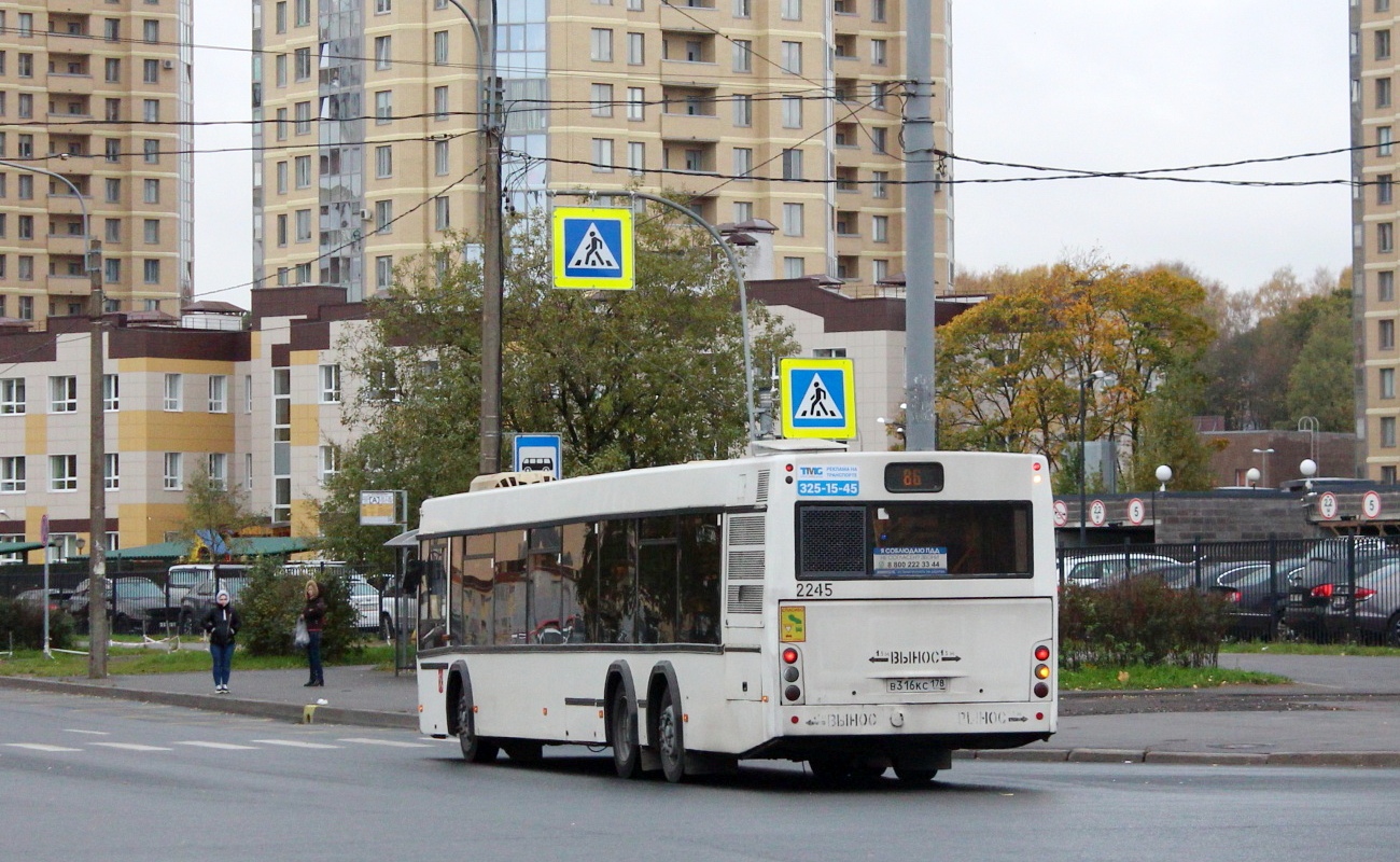 Санкт-Петербург, МАЗ-107.466 № 2245