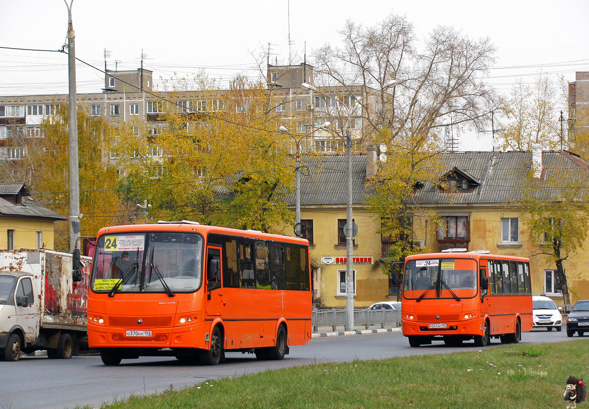 Нижегородская область, ПАЗ-320414-05 "Вектор" № О 370 НУ 152