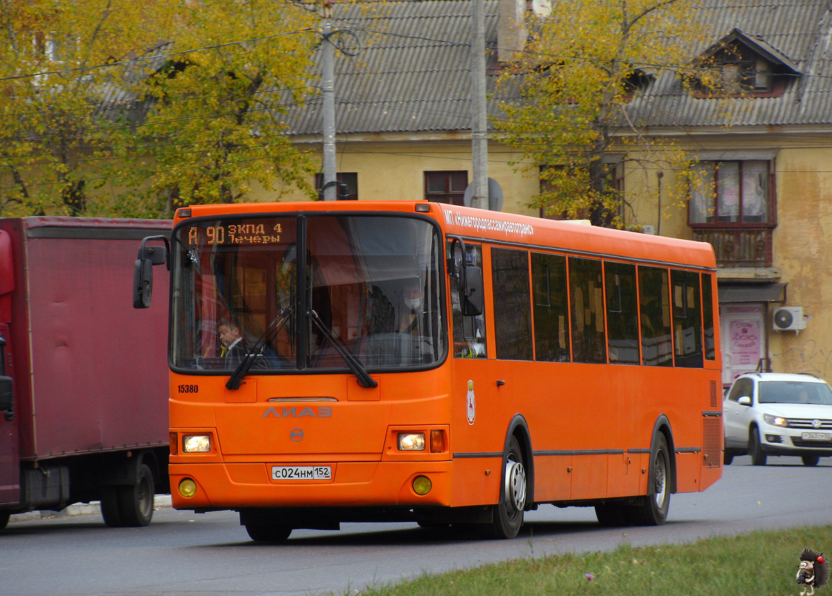 Нижегородская область, ЛиАЗ-5293.60 № 15380