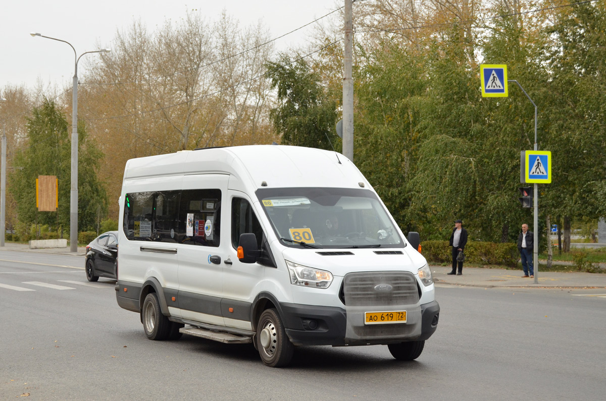 Тюменская область, Ford Transit FBD [RUS] (Z6F.ESG.) № АО 619 72