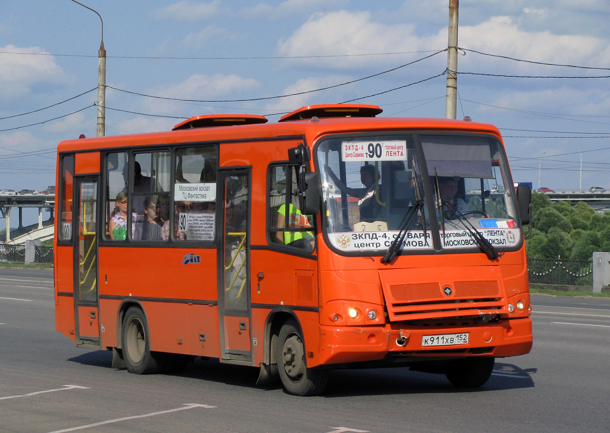 Nizhegorodskaya region, PAZ-320402-05 č. К 911 ХВ 152