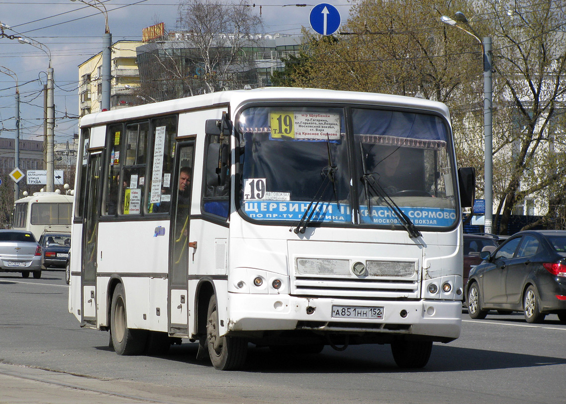 Нижегородская область, ПАЗ-320402-03 № А 851 НН 152