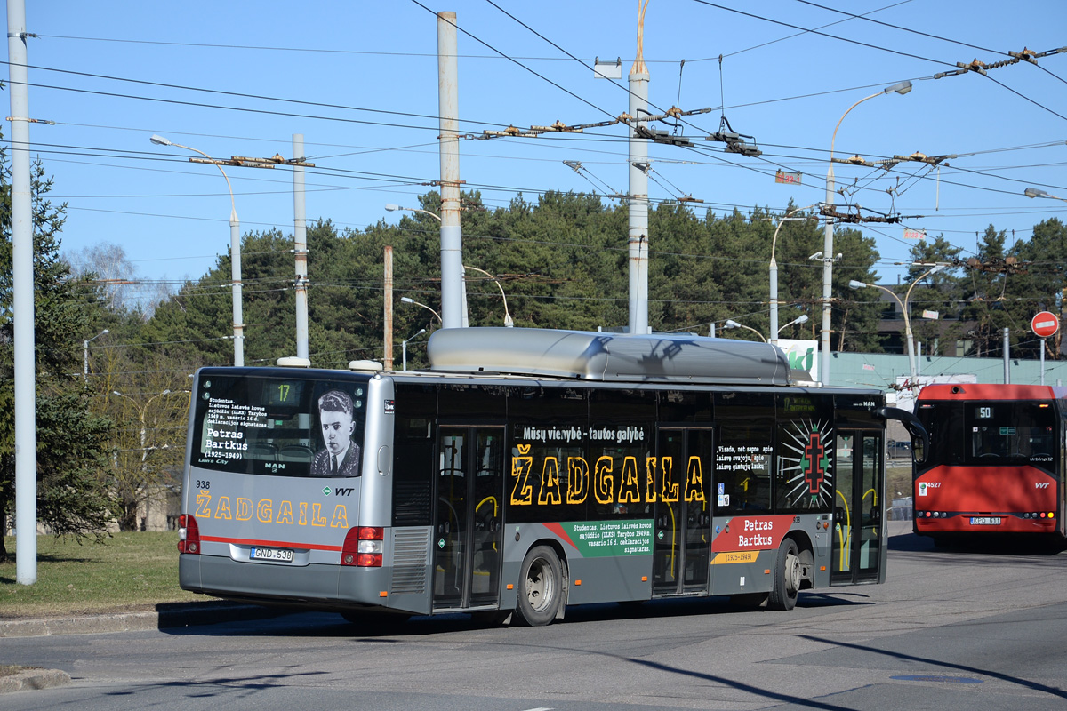 Литва, MAN A21 Lion's City NL273 CNG № 938