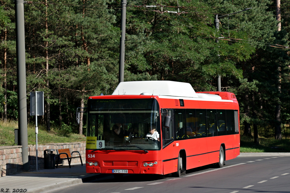 Литва, Volvo 7700 CNG № 534