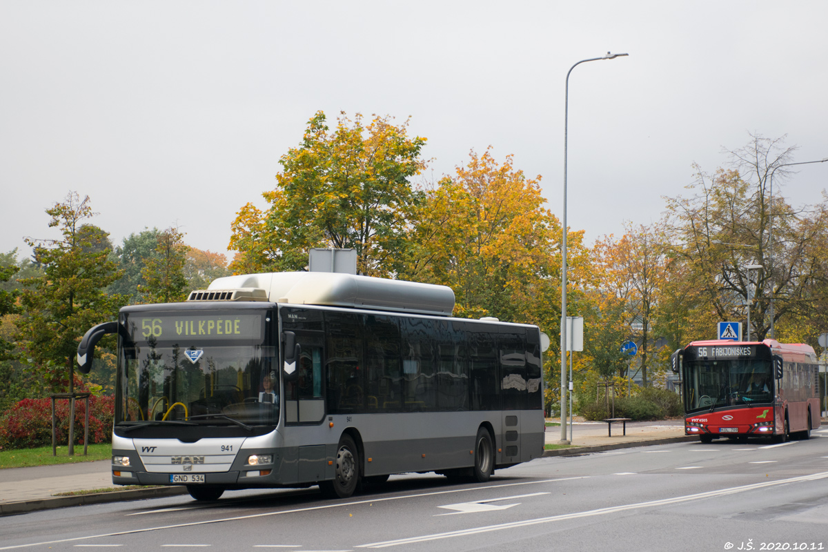 Литва, MAN A21 Lion's City NL273 CNG № 941