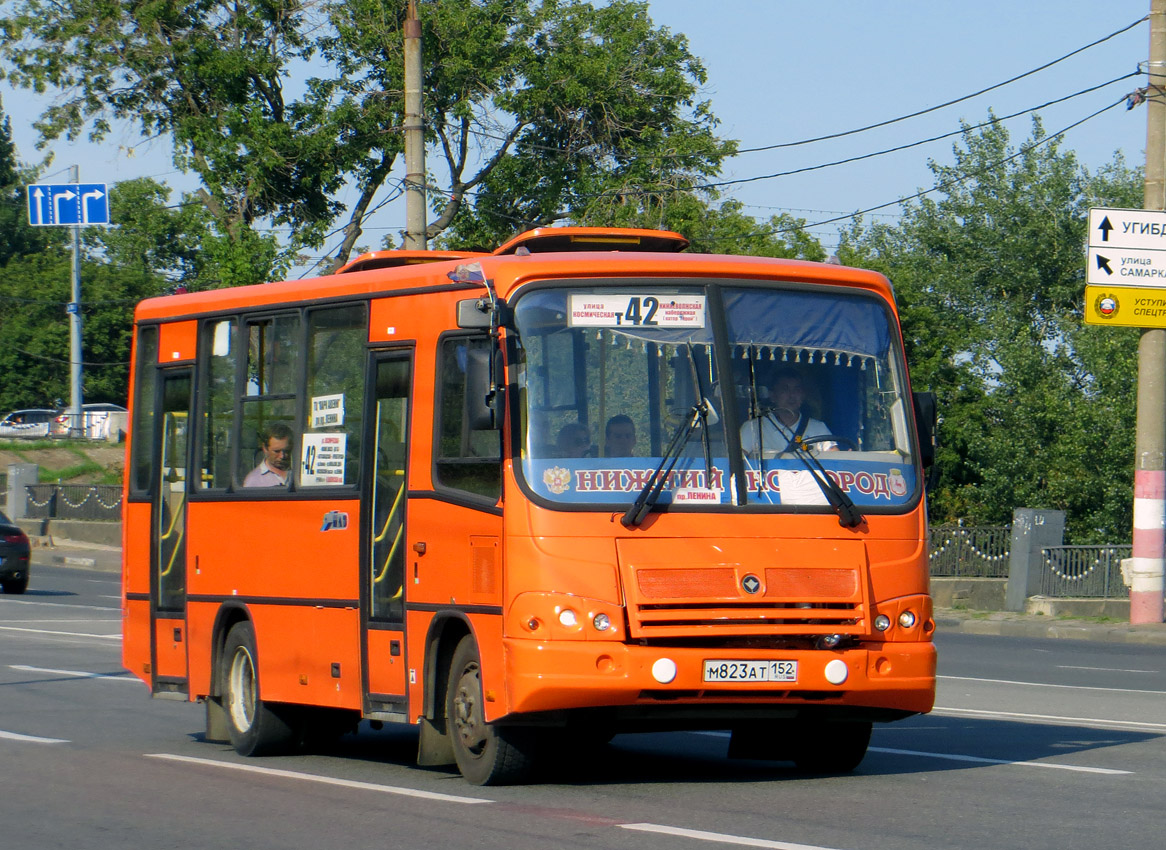 Нижегородская область, ПАЗ-320402-05 № М 823 АТ 152