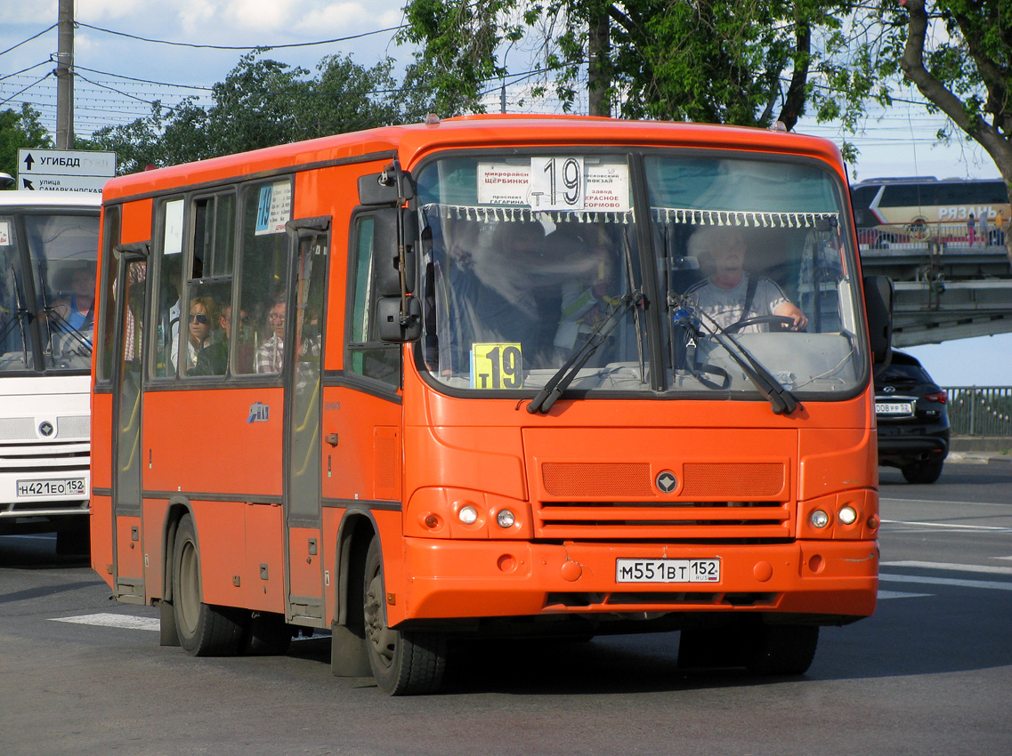 Нижегородская область, ПАЗ-320402-05 № М 551 ВТ 152