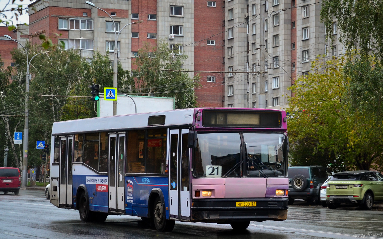 Novosibirsk region, MAZ-104.021 № МУ 308 54