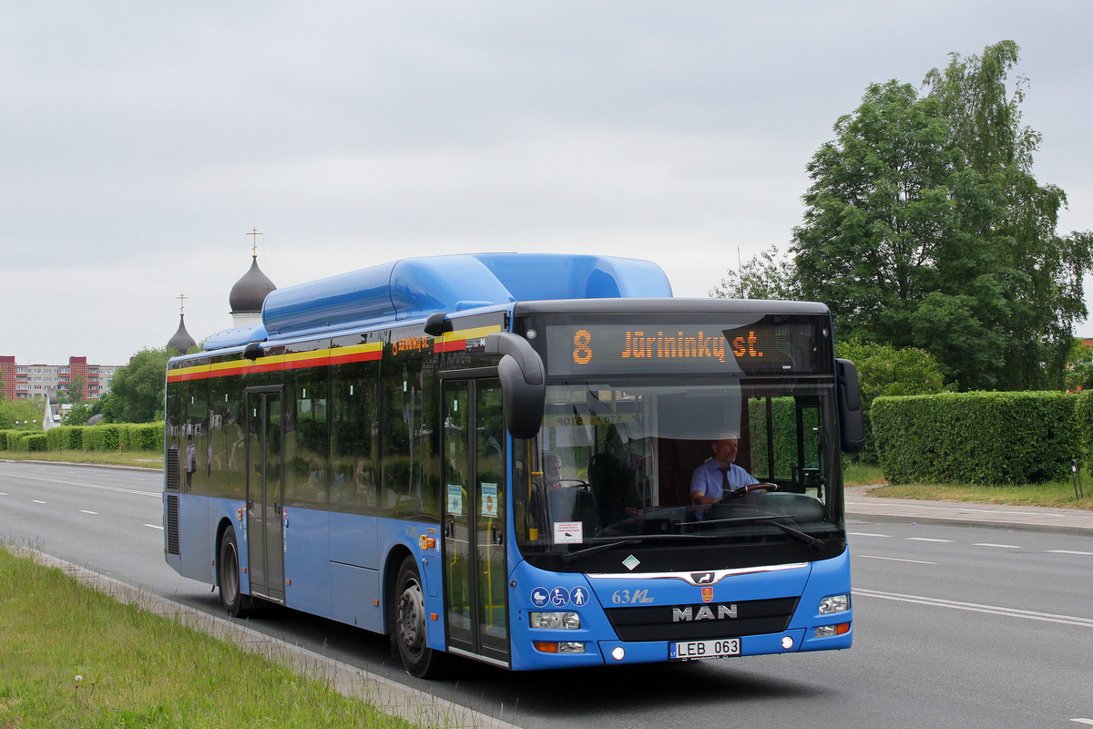 Литва, MAN A21 Lion's City NL273 CNG № 63