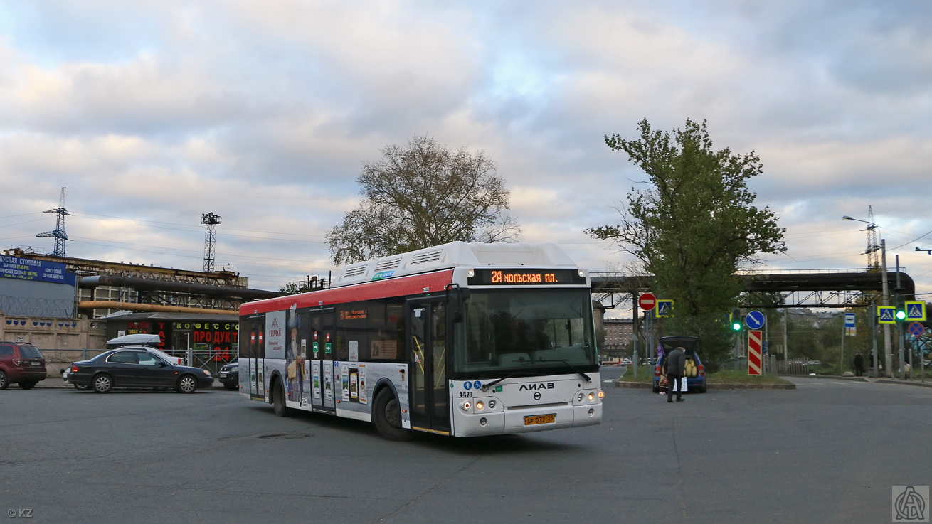 Санкт-Петербург, ЛиАЗ-5292.67 (CNG) № 4473