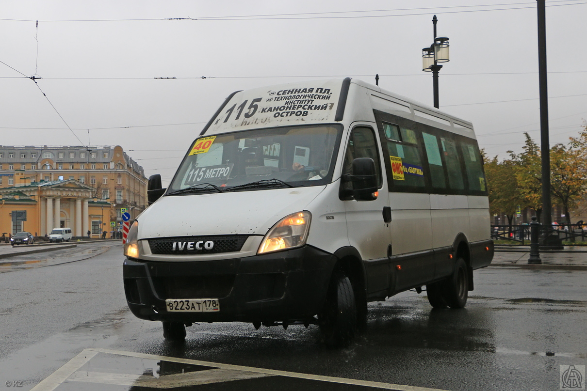 Санкт-Петербург, Нижегородец-2227UT (IVECO Daily) № 604